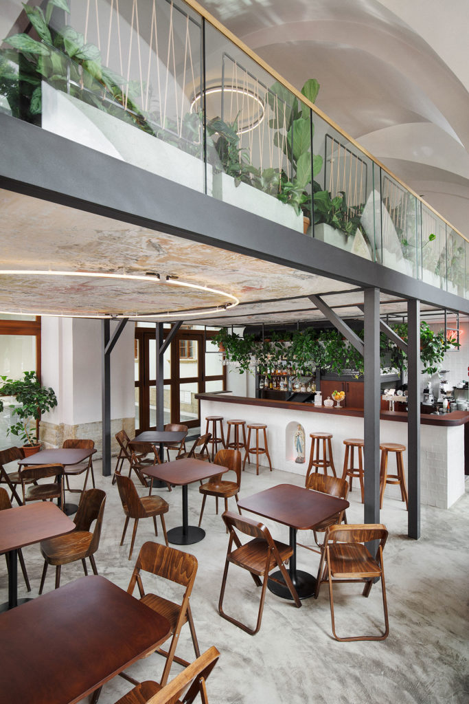 Cafe Konvikt by Denisa Strmiskova Studio