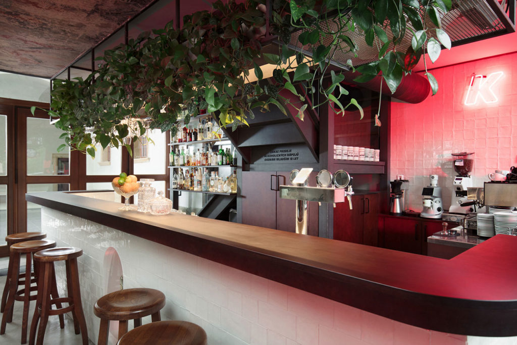 Cafe Konvikt by Denisa Strmiskova Studio