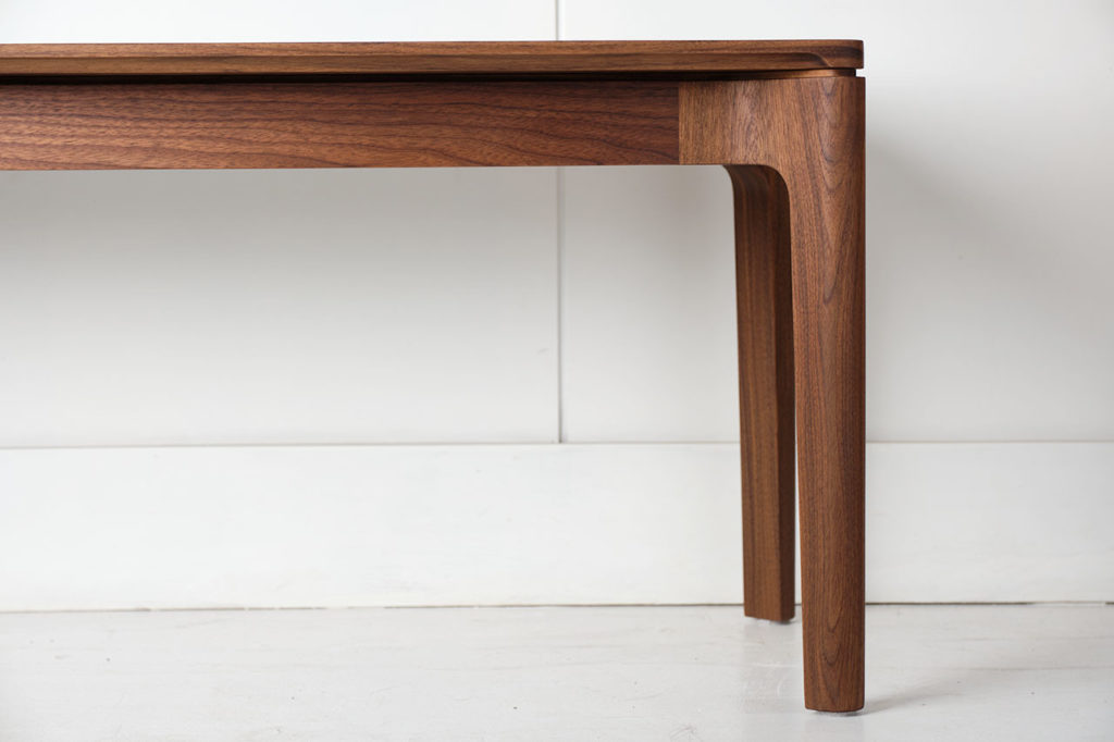  C112 bench shown in American Black Walnut 