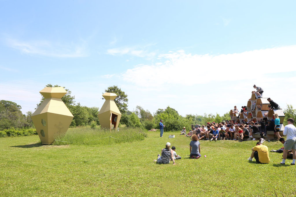 Urban Beehive Project by Nine Yards Studio