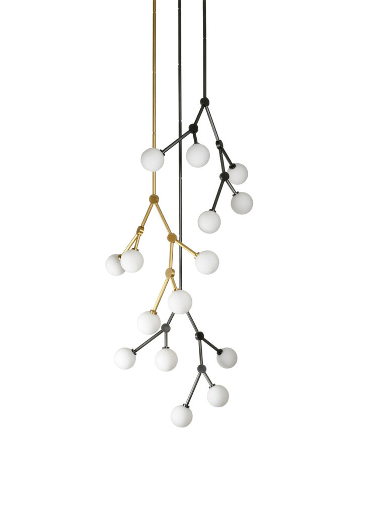 Victoria.15 Vertical Chandelier
