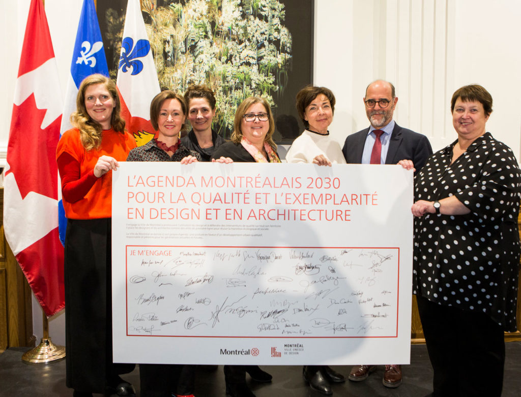 Montréal 2030 Agenda for Quality and Exemplarity in Design and Architecture