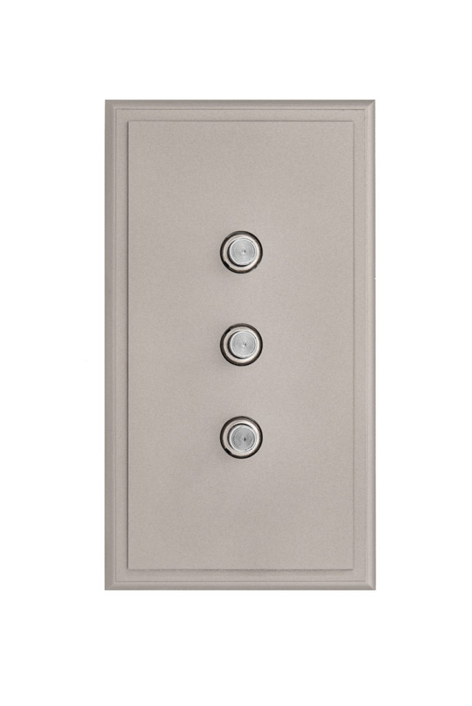 Solid brass, Sandblasted Nickel finish