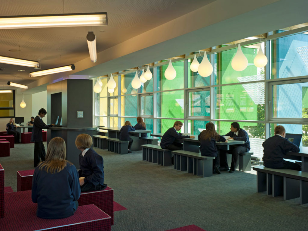 Rivers Academy - New Library Building by Jonathan Clark Architects