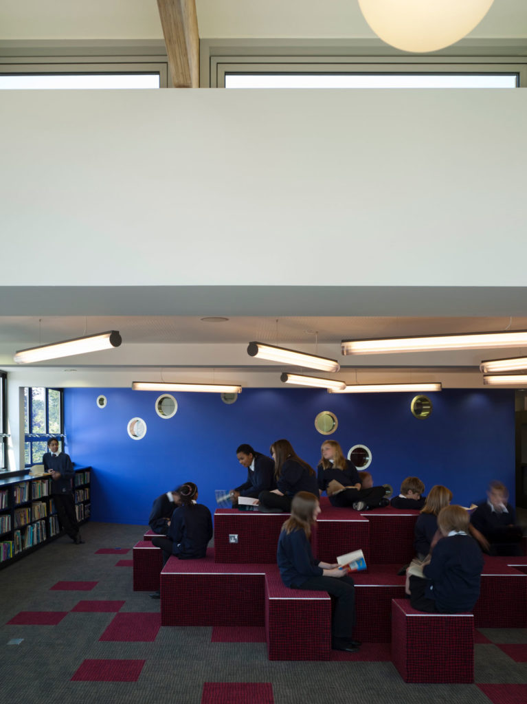 Rivers Academy - New Library Building by Jonathan Clark Architects