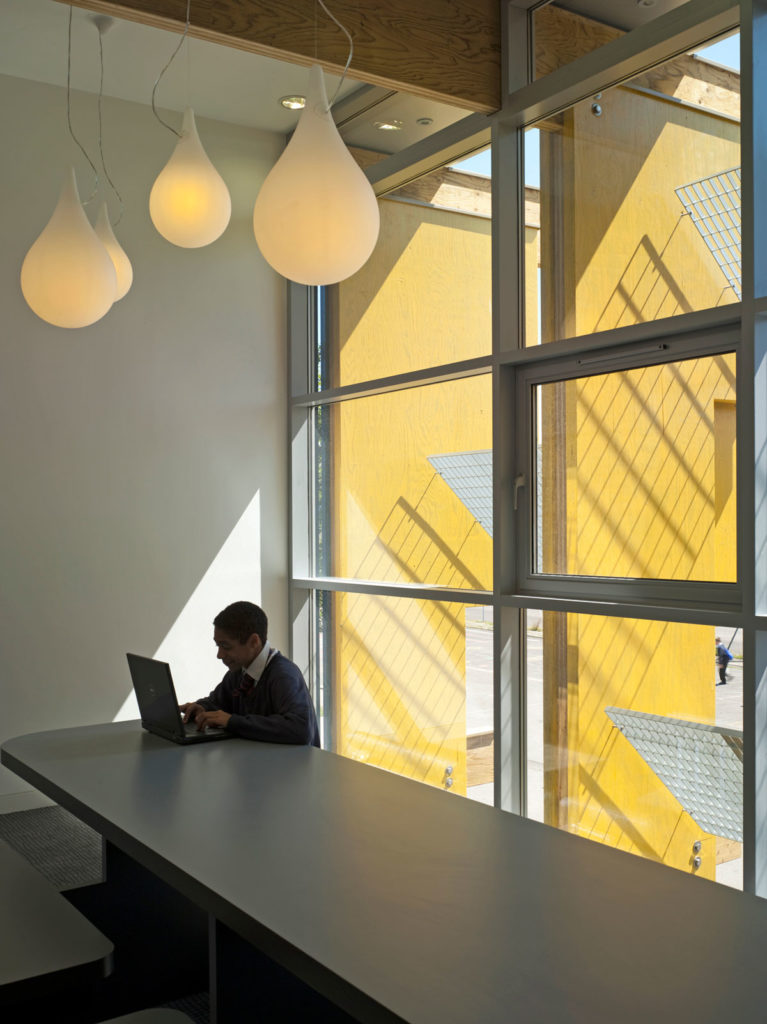 Rivers Academy - New Library Building by Jonathan Clark Architects