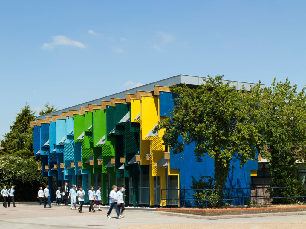 Rivers Academy - New Library Building by Jonathan Clark Architects