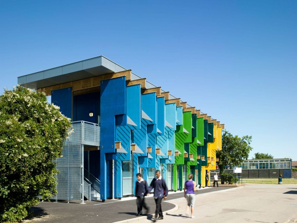 Rivers Academy - New Library Building by Jonathan Clark Architects