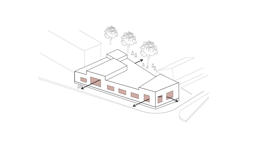 Jaurès recreation center by Graal