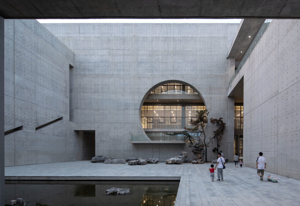 Shou County Culture and Art Center by Studio Zhu-Pei