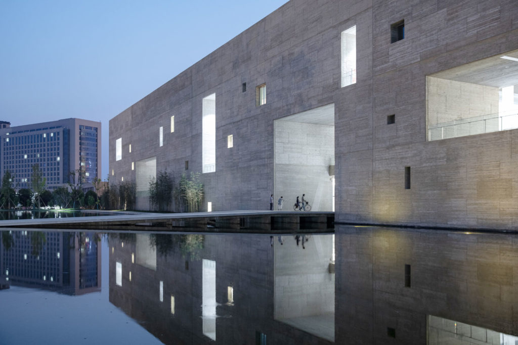 Shou County Culture and Art Center by Studio Zhu-Pei