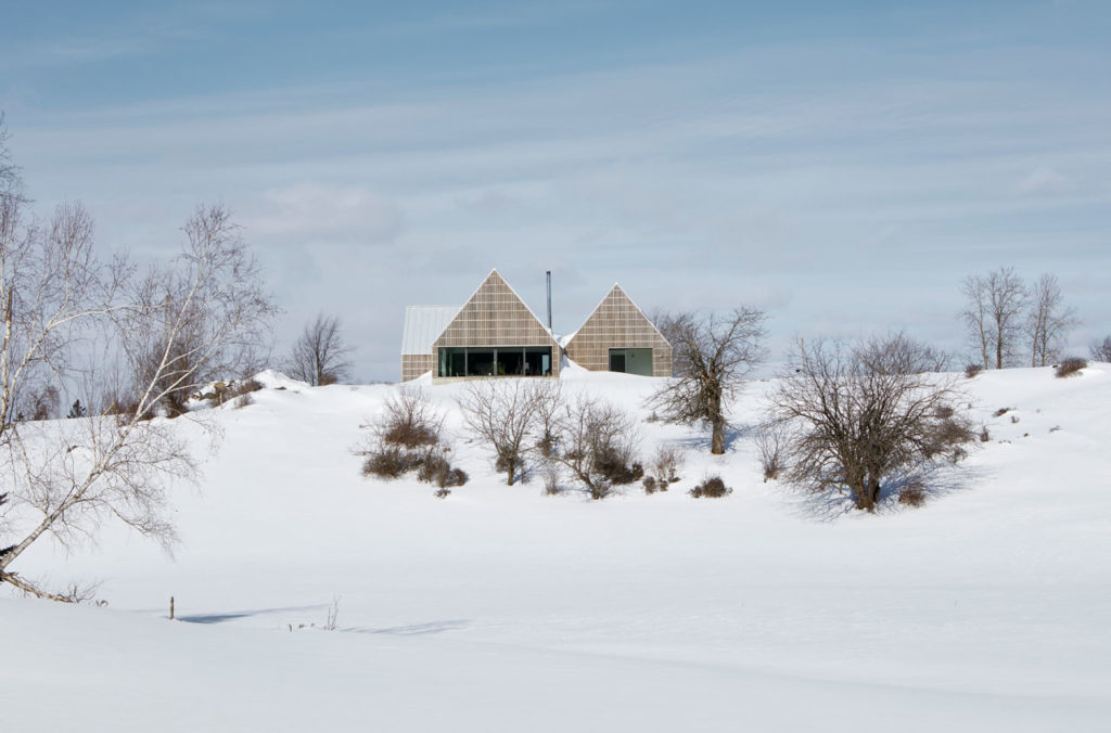 Hatley House by Pelletier de Fontenay in collaboration with François Abbott