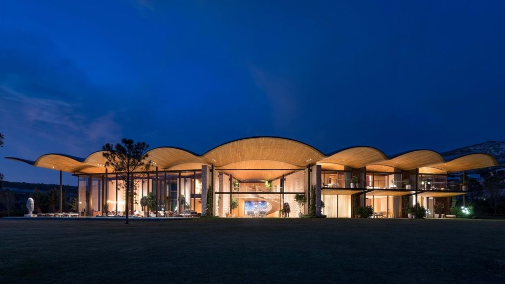 Dolunay villa by Foster + Partners is a private haven on the Aegean Sea