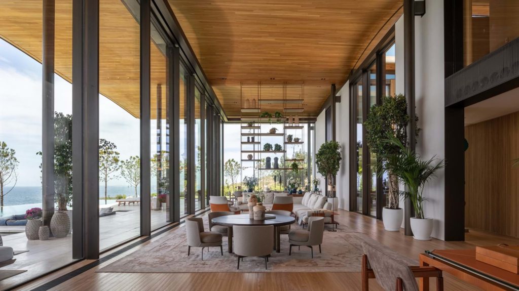 Dolunay villa by Foster + Partners is a private haven on the Aegean Sea