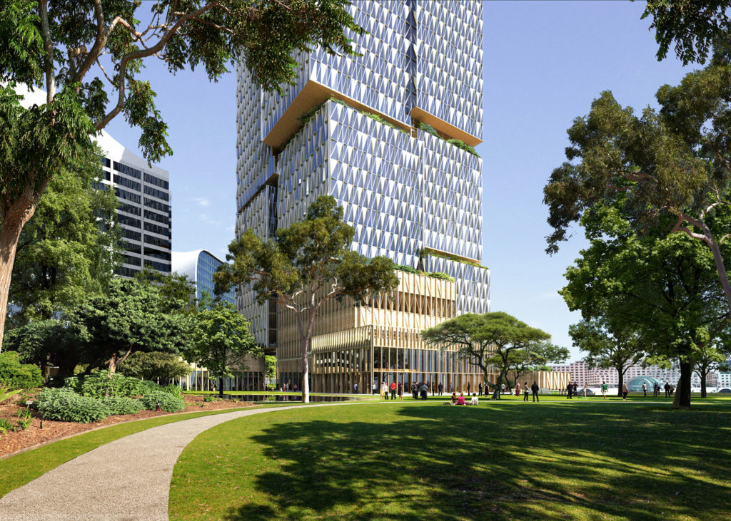 Henning Larsen Wins International Competition for Major Tower in Central Sydney