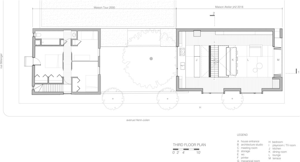 Third floor plan