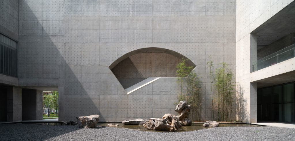 Shou County Culture and Art Center by Studio Zhu-Pei