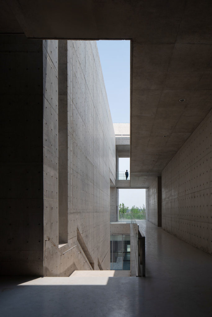 Shou County Culture and Art Center by Studio Zhu-Pei