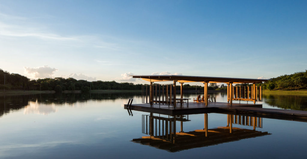 Floating Pavilion by Bruno Rossi Arquitetos