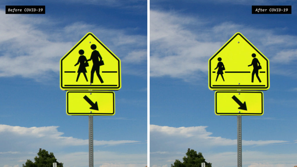 Street Signs For A Socially Distant Era