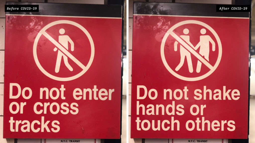 Street Signs For A Socially Distant Era