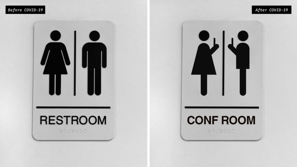 Street Signs For A Socially Distant Era