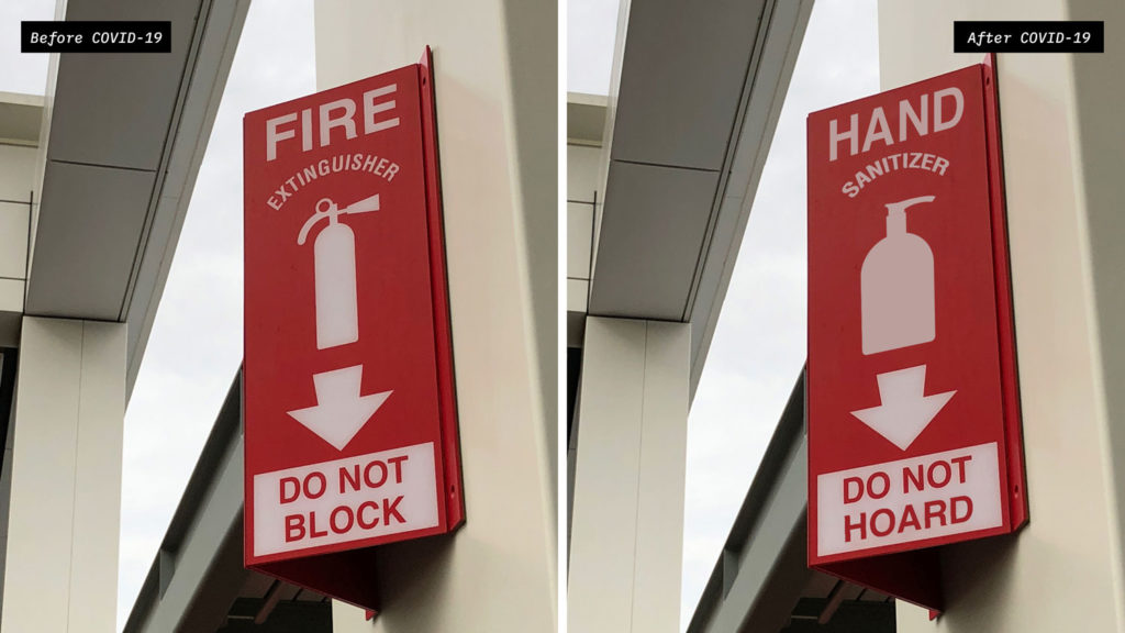 Street Signs For A Socially Distant Era