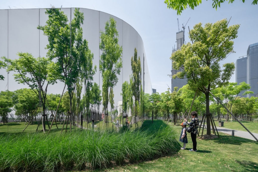 Reflecting Gallery in Urban Forest