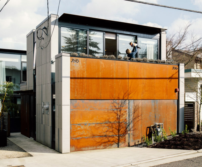Prefabricated Laneway home by DPo Architecture