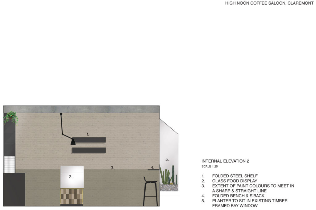 High Noon Coffee Saloon by Robeson Architects