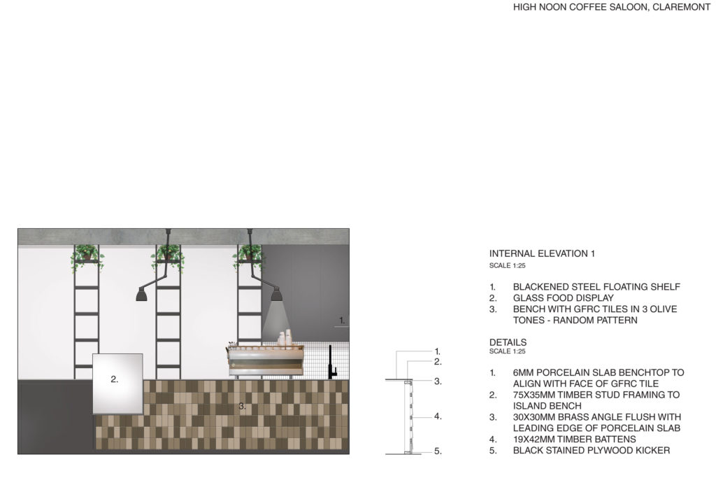 High Noon Coffee Saloon by Robeson Architects