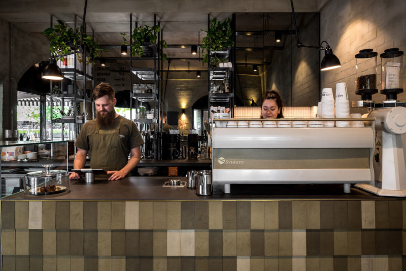 High Noon Coffee Saloon by Robeson Architects