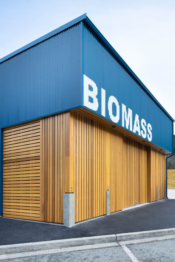 Don Ross Biomass Plant by studioHuB architects