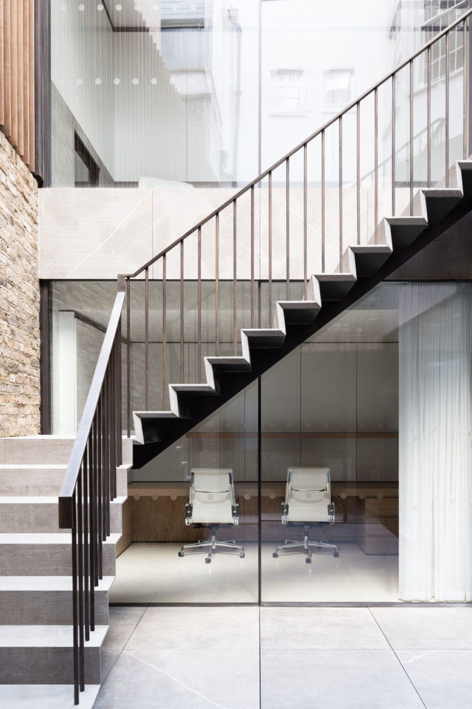 QS, a pair of Georgian townhouses, turned into a private family office