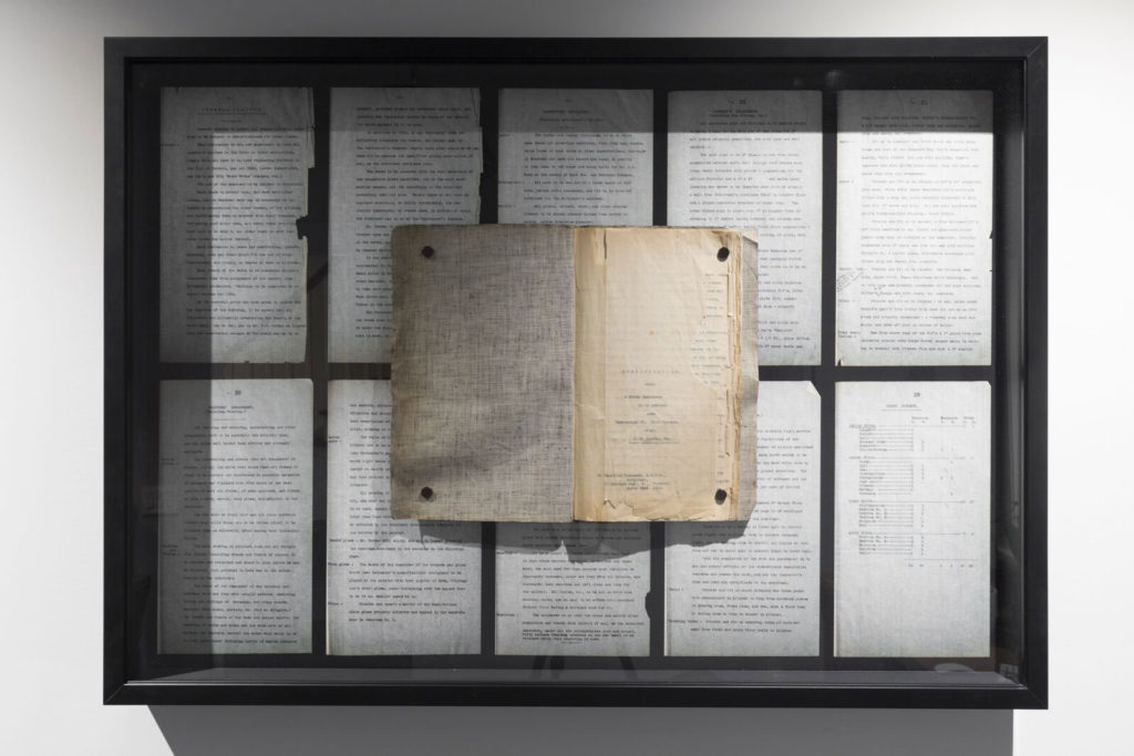 Original spec book of Magnolia house by Hamilton Townsend, 1904