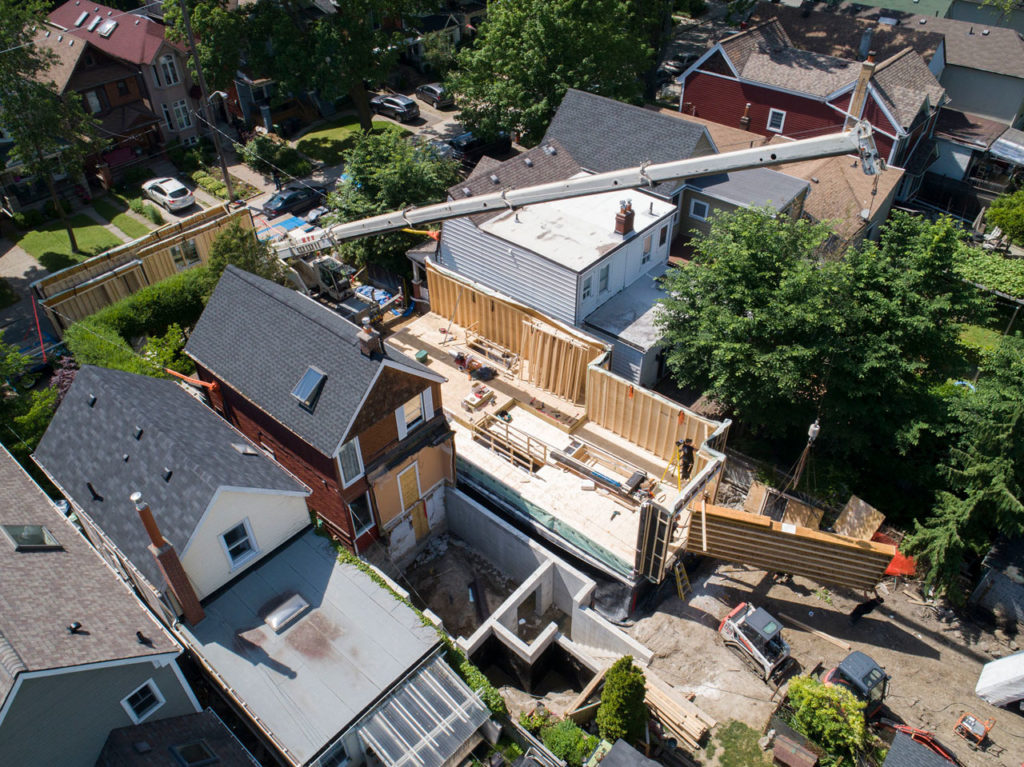 Prefab Installation Day 1