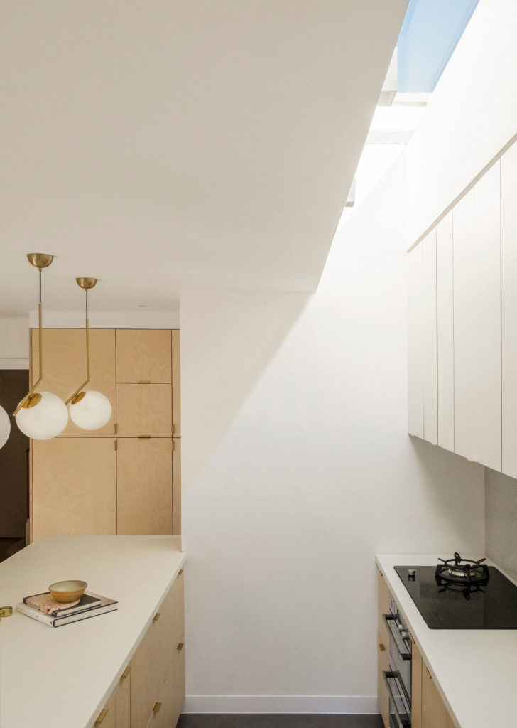 The Nook House - a window seat and subterranean wine cellar extension to a family home in London