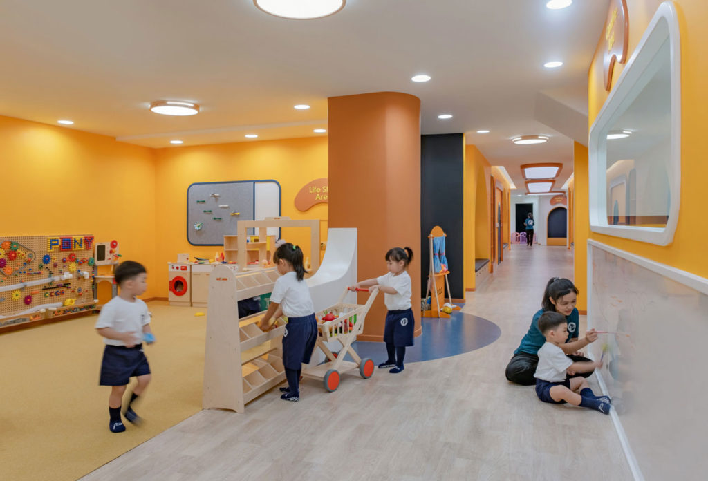 Pony Running Daycare Showroom by VMDPE Design