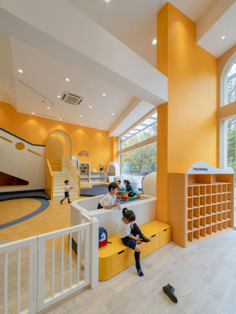 Pony Running Daycare Showroom by VMDPE Design