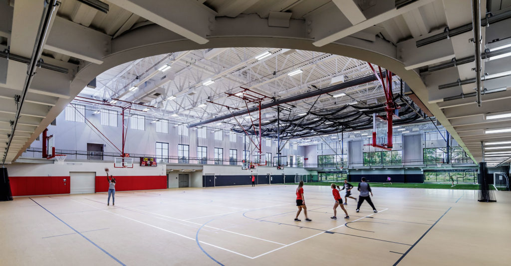 Waubonsee Community College Fieldhouse by Cordogan Clark