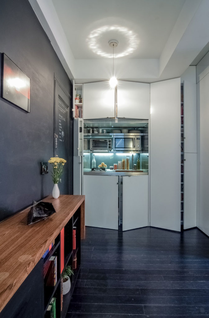 Park Avenue Mini Studio - a redesigned 220-square-foot space in New York City
