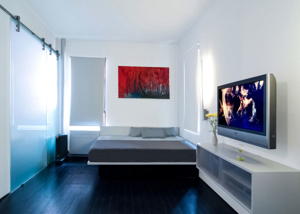 Park Avenue Mini Studio - a redesigned 220-square-foot space in New York City