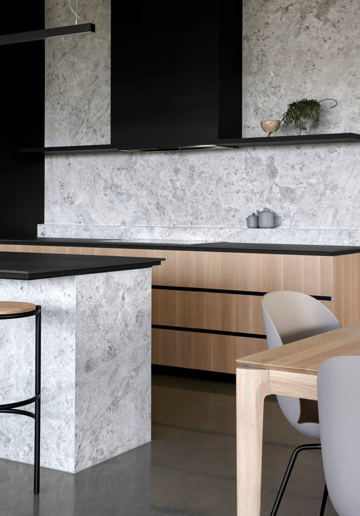 Torquay Beach House, a new contemporary home  celebrating raw concrete and exposed brick