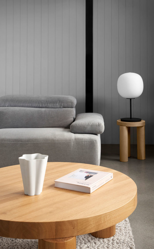 Torquay Beach House, a new contemporary home  celebrating raw concrete and exposed brick