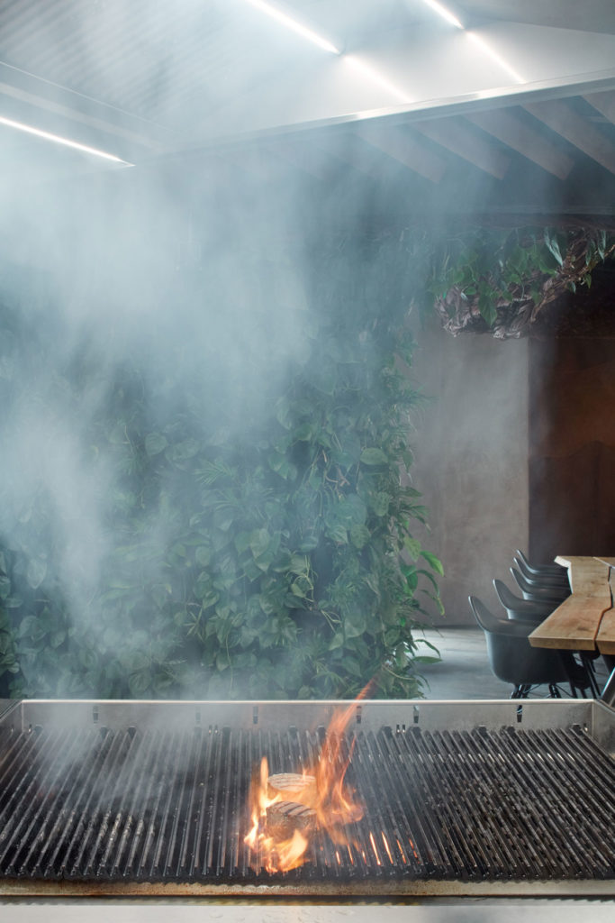 STK Restaurant, a Steak restaurant housed in a former car repair shop