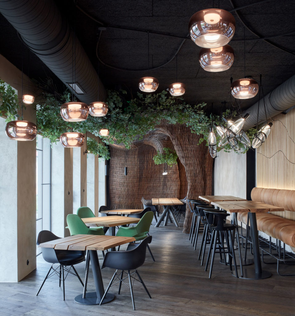 STK Restaurant, a Steak restaurant housed in a former car repair shop