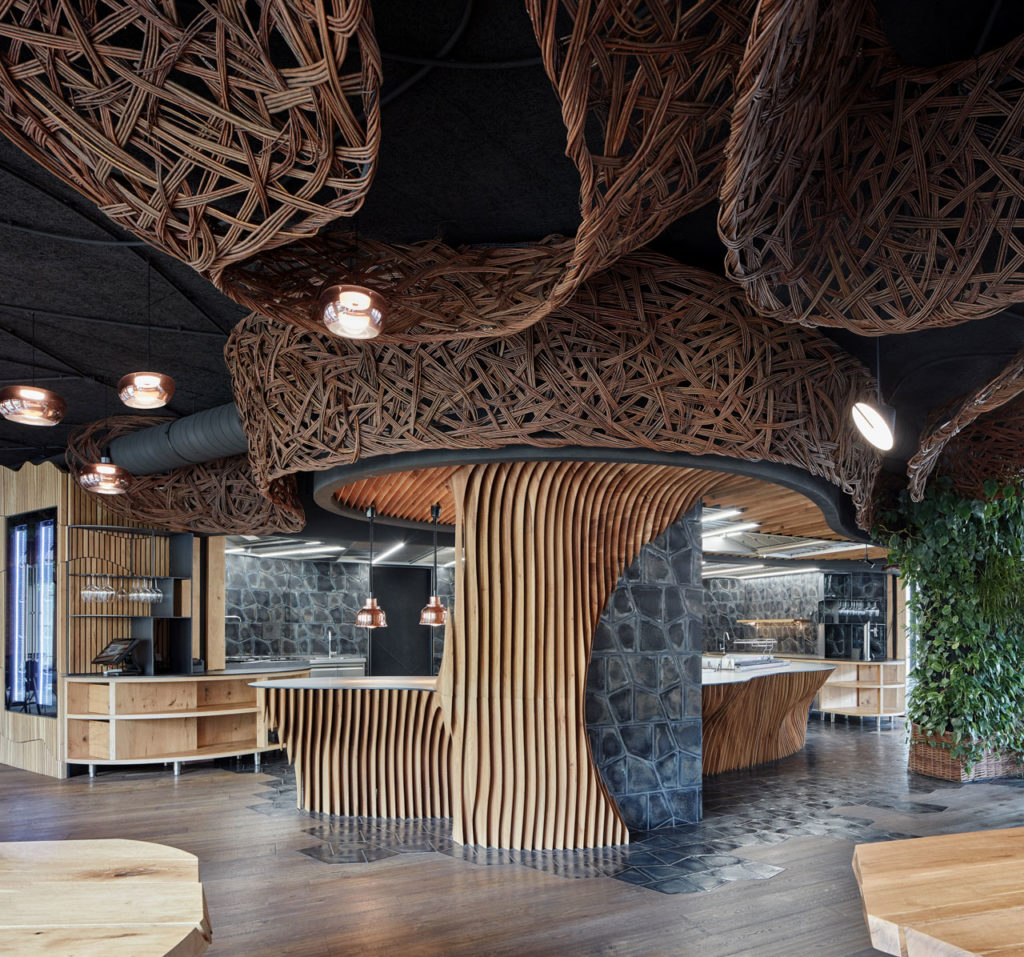 STK Restaurant, a Steak restaurant housed in a former car repair shop