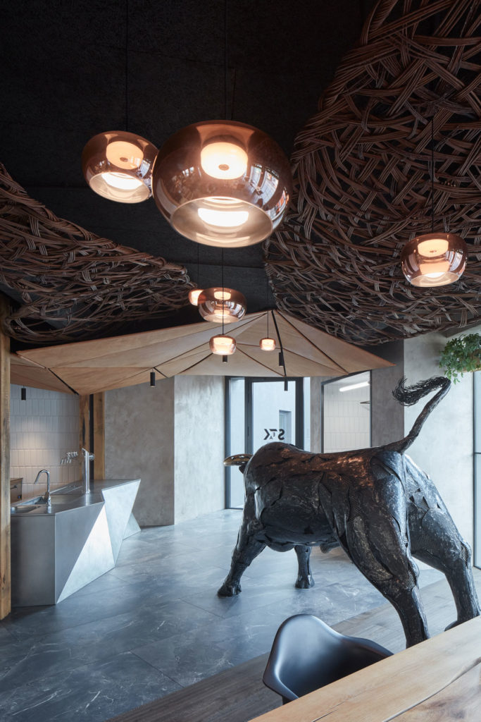 STK Restaurant, a Steak restaurant housed in a former car repair shop