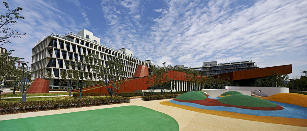 Pukou Community Centre by BAU Brearley Architects + Urbanists