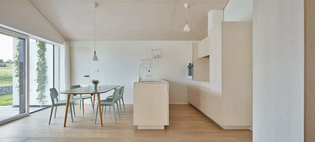 House in a field by DDAANN